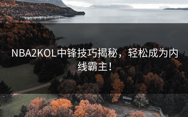 NBA2KOL中锋技巧揭秘，轻松成为内线霸主！